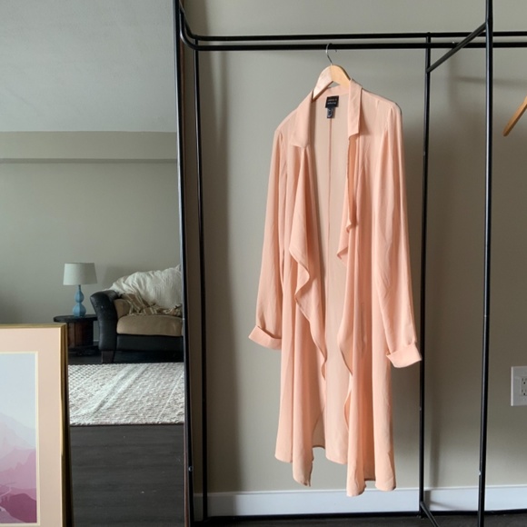 Pink Long Cardigan - Picture 2 of 4